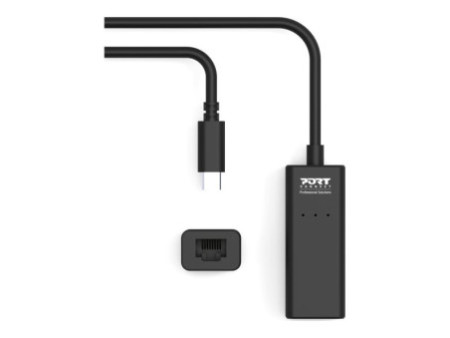 PORT DESIGNS CONVERTER TYPE C TO RJ-45