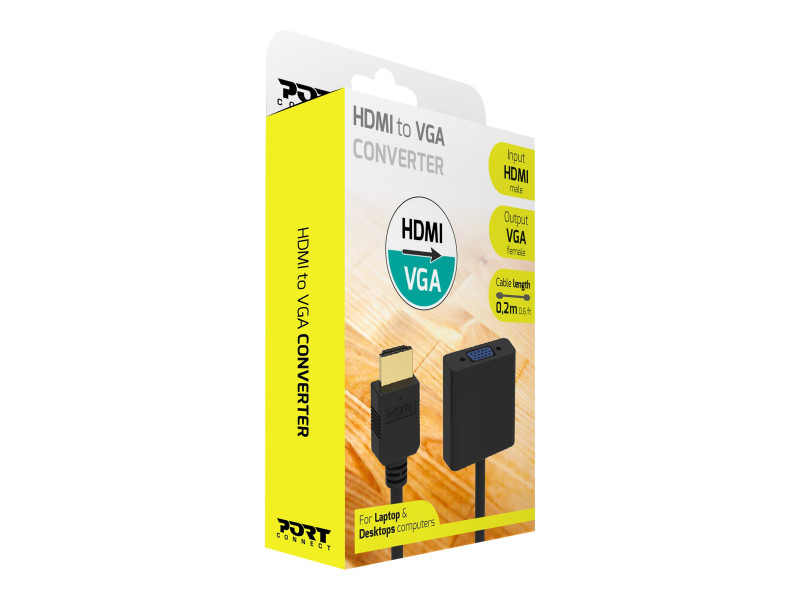 PORT DESIGNS Converter HDMI to VGA