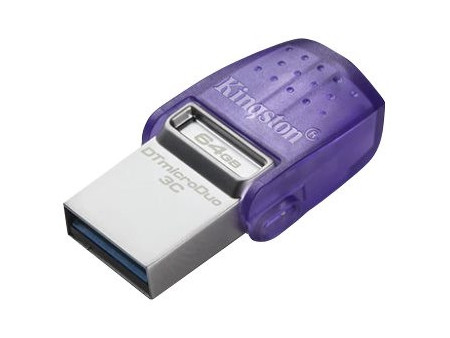 KINGSTON 64Go DataTraveler microDuo 3C