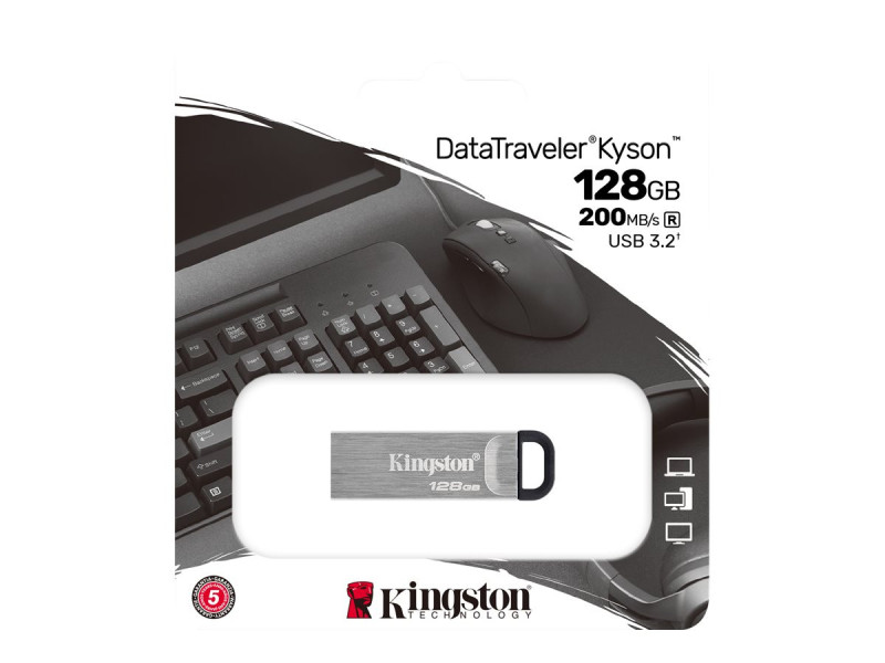 KINGSTON 128Go USB3.2 DT Gen1 Kyson