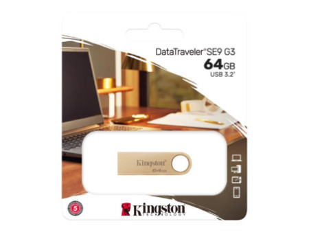 KINGSTON 64Go 220Mo/s Metal USB 3.2 Gen