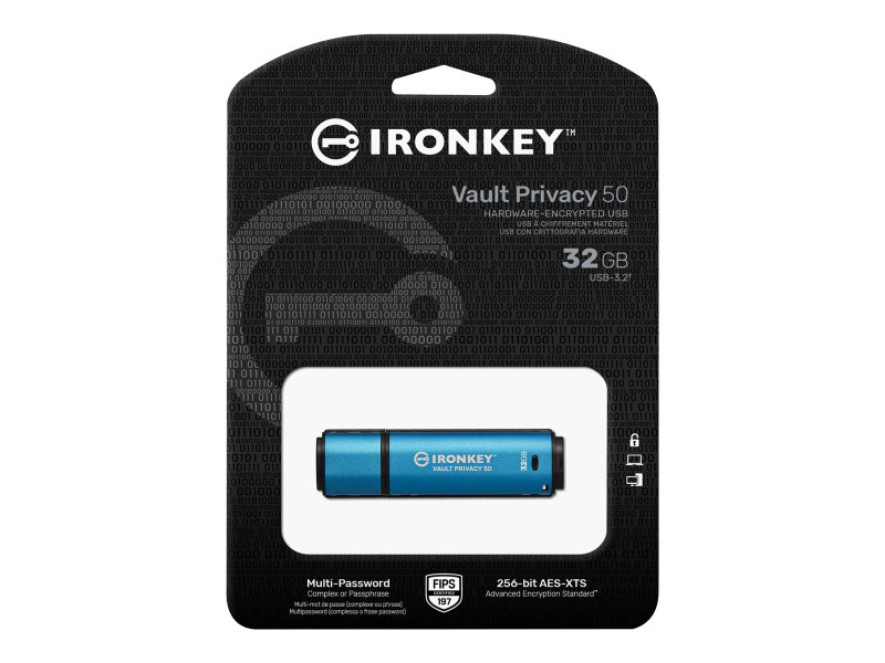 KINGSTON 32Go IronKey Vault Privacy USB