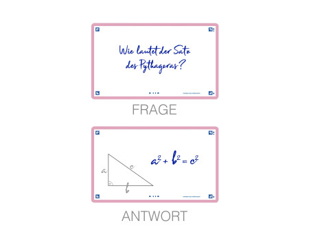 Oxford Fiches 'Flash 2.0', 75 x 125 mm, uni, rose
