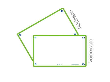 Oxford Fiches 'Flash 2.0', 75 x 125 mm, uni, vert