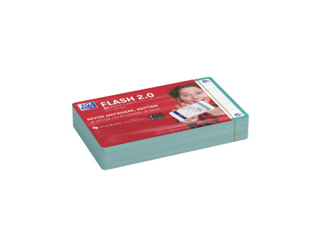 Oxford Fiches 'Flash 2.0', 75 x 125 mm, uni, menthe