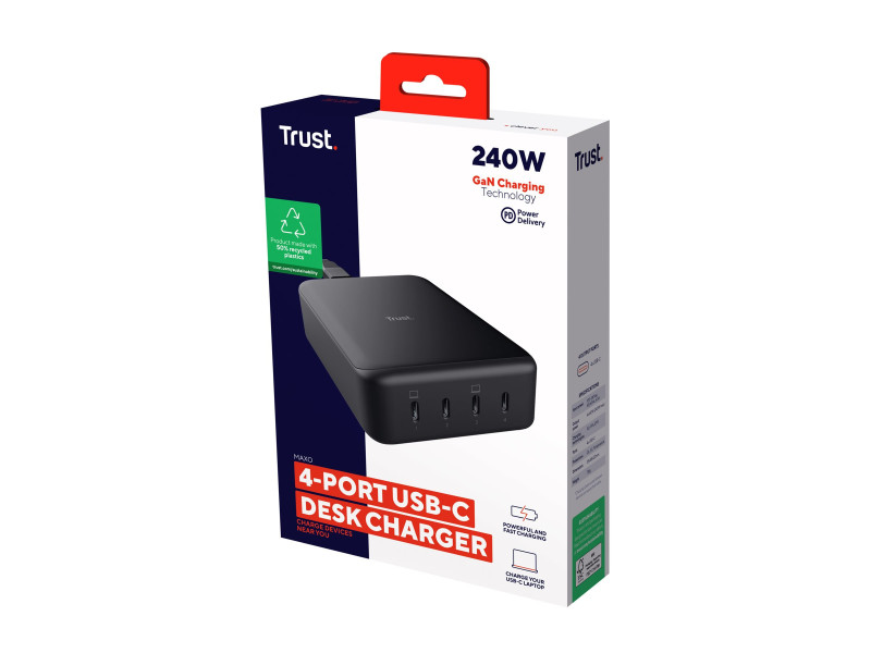 TRUST Chargeur de bureau universel MAXO