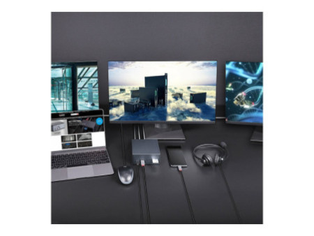 LINDY DST-Pro 101 USB-C Laptop Docking