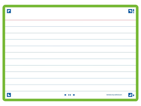 Oxford Fiches 'Flash 2.0', 105 x 148 mm, vert
