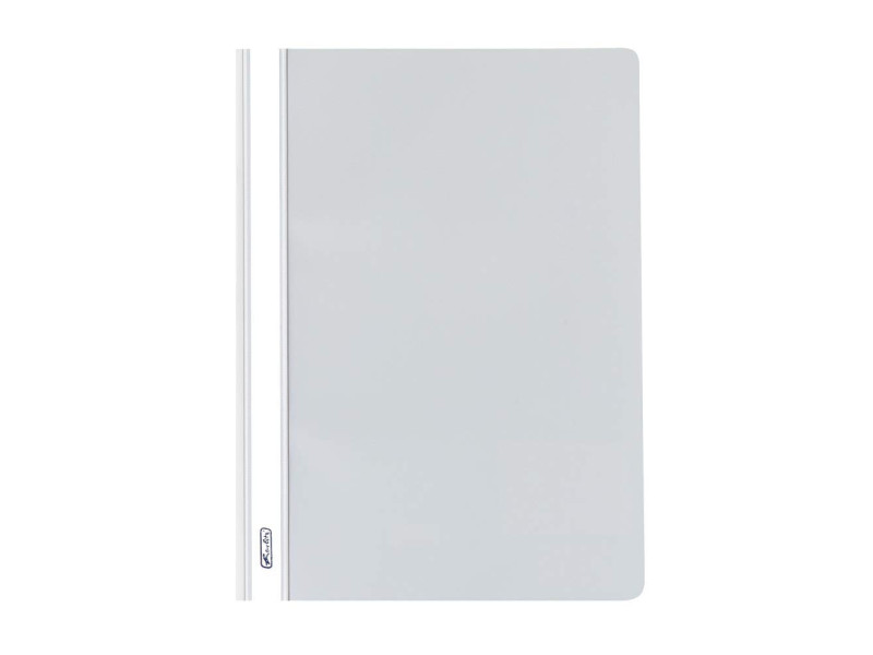 herlitz Chemise à lamelle, A4, en film PP, gris