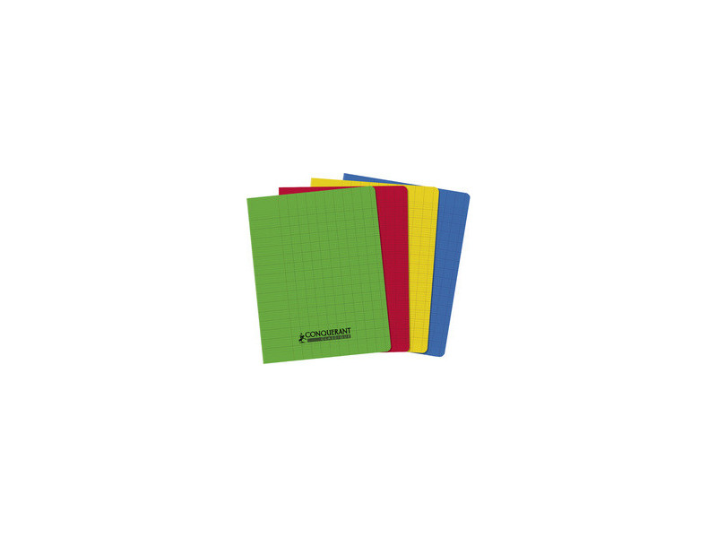 CONQUERANT CLASSIQUE Cahier 170 x 220 mm, séyès, assorti