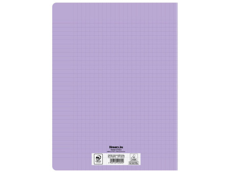 CONQUERANT CLASSIQUE Cahier 240 x 320 mm, Seyès, lilas