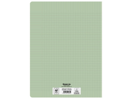 CONQUERANT CLASSIQUE Cahier 240 x 320 mm, Seyès, vert pastel