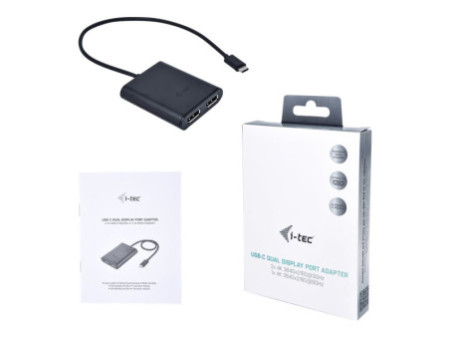 I-TEC USB C to Dual DisplayPort