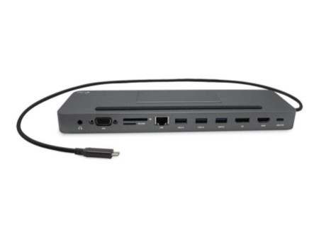 I-TEC USB-C Metal Dock + Charger 100W