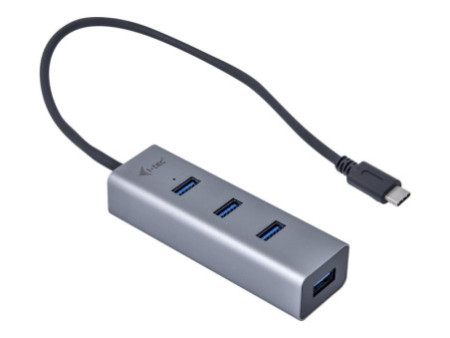I-TEC USB C Metal HUB 4 Port passive