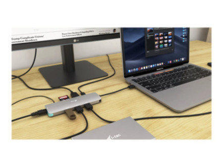 I-TEC USB C MetalNanoDock 4K HDMI+PD100W