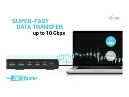 I-TEC USB-C Tripledock PD 100W