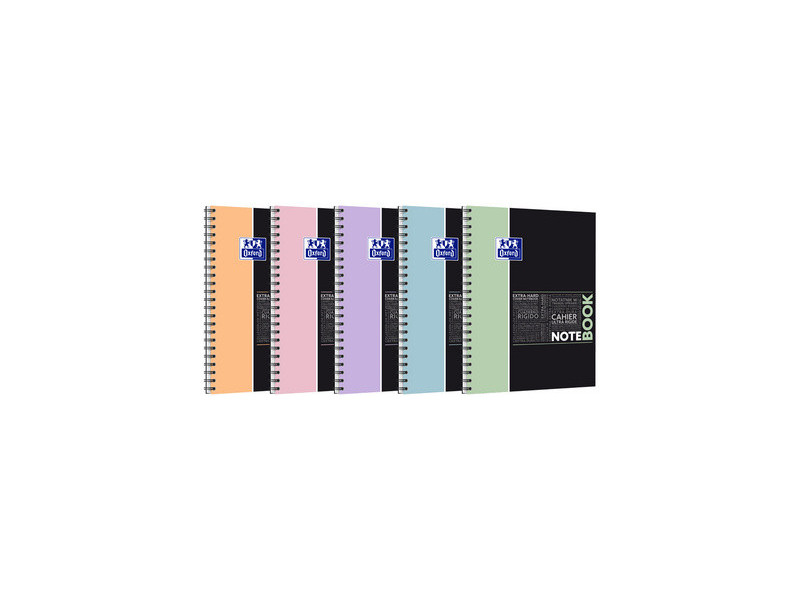 Oxford Etudiants Cahier à spirale NOTEBOOK Pastel, A4+