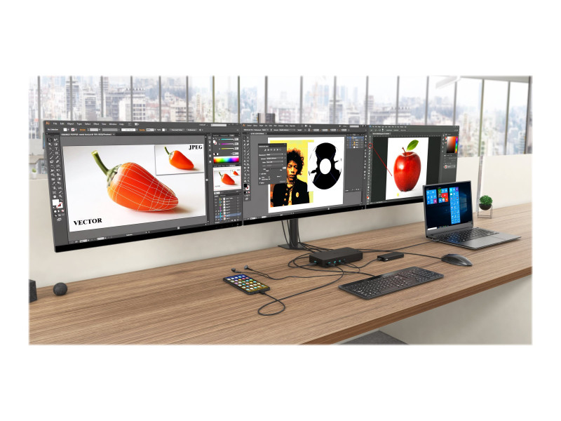 I-TEC USB 3.0/USB-C/Thunderbolt 3x 4K DS