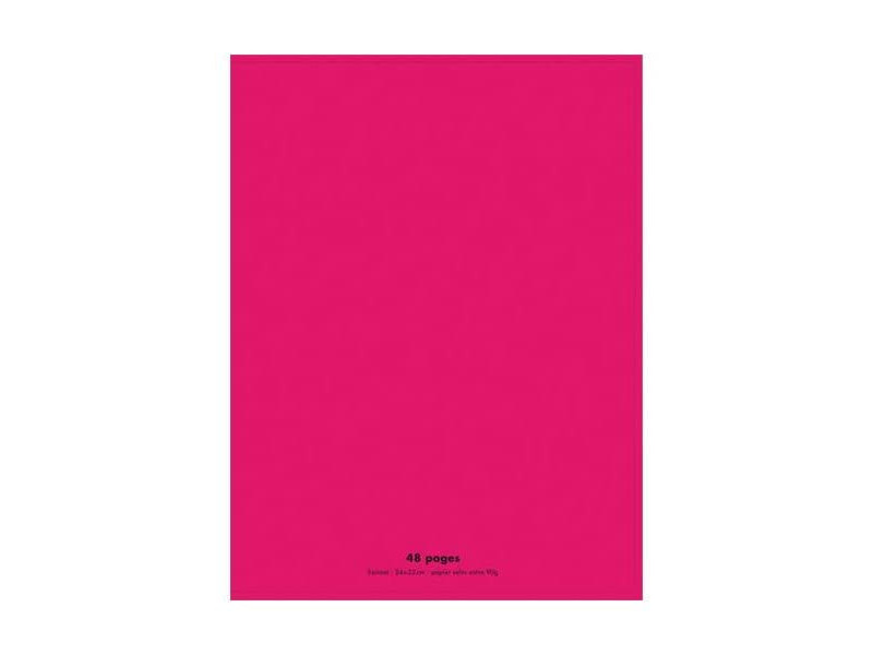 CONQUERANT CLASSIQUE Cahier 240 x 320 mm, Seyès, rose