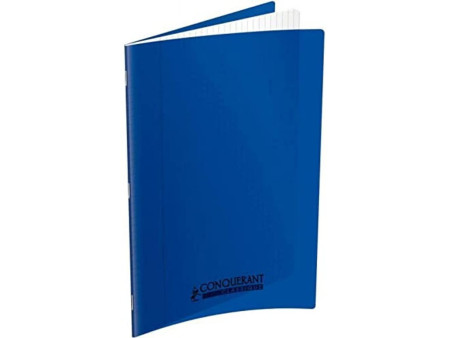 CONQUERANT CLASSIQUE Cahier 240 x 320 mm, Seyès, bleu