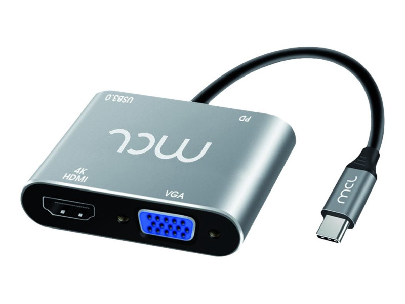 MCL Docking station Type C to HDMI VGA