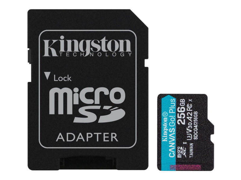 KINGSTON 256Go microSDXC + Adapter