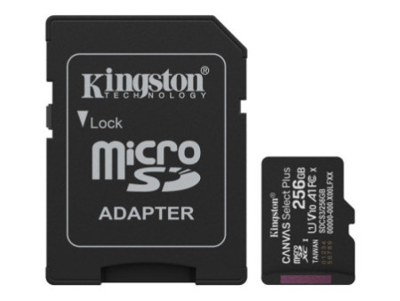 KINGSTON Canvas SelectPlus micSDXC 256Go