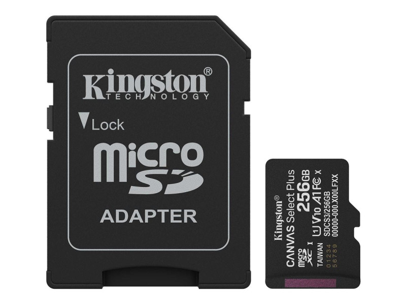KINGSTON Canvas SelectPlus micSDXC 256Go
