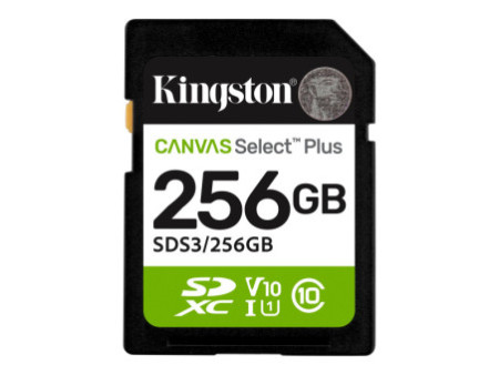 KINGSTON Canvas SelectPlus SDXC 256Go