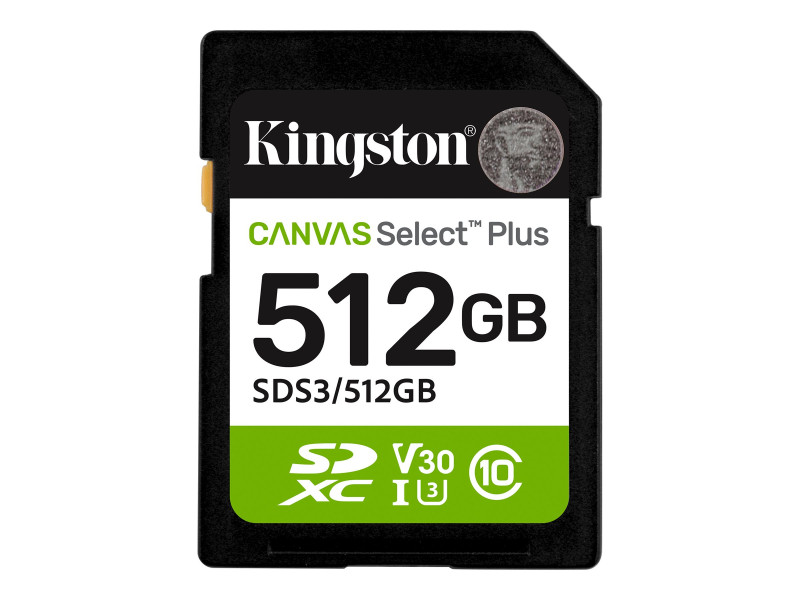 KINGSTON Canvas SelectPlus SDXC 512Go