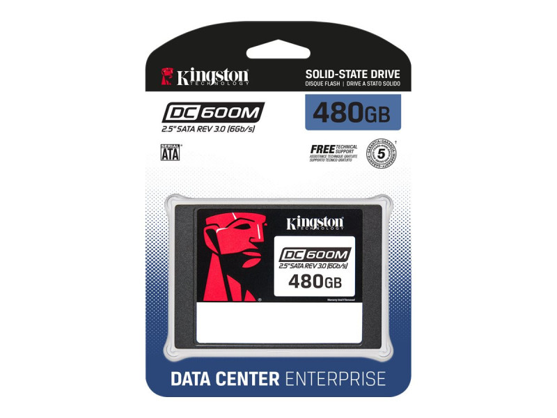KINGSTON 480Go DC600M 2.5p SATA3 SSD
