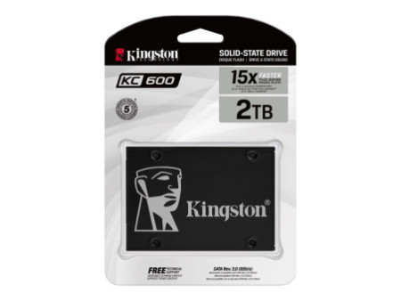 KINGSTON 2048GB SSD KC600 SATA3 2.5inch
