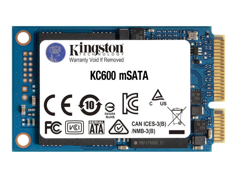 KINGSTON KC600 512Go SATA3 mSATA SSD