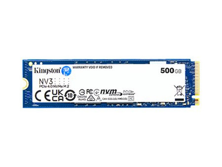 KINGSTON 500Go NV3 M.2 2280 PCIe 4.0 SSD