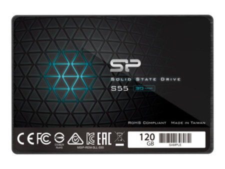 SILICON POWER SSD Slim S55 120Go 2.5p