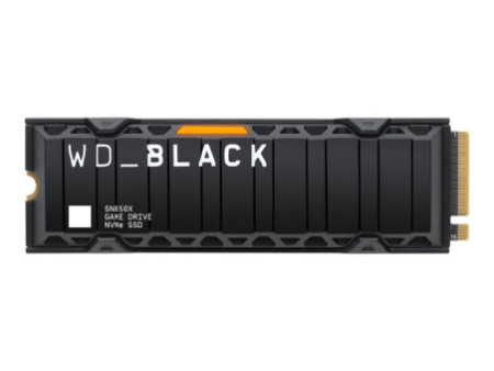 WD Black SSD SN850X 2To M.2 Heatsink