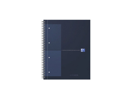 Oxford International Cahier NOTEBOOK, A4, ligné, vert foncé