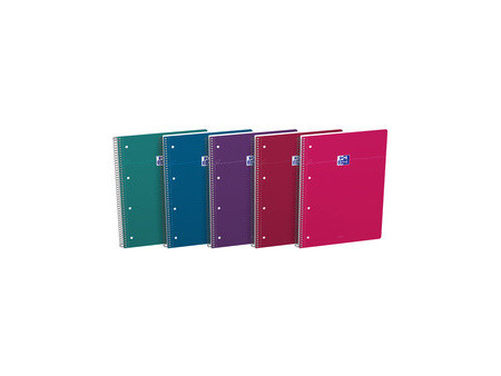 Oxford Cahier à spirale Smart Intense, A4+, quadrillé