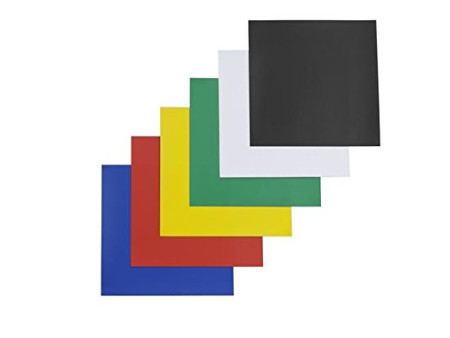nobo Feuilles magnétiques, (L)150 x (P) 150 mm, assorti