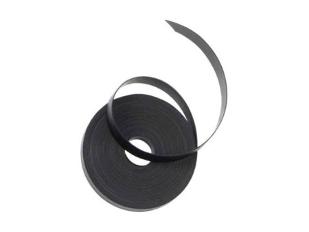 nobo Bande magnétique, autoadhésive, 10 mm x 10 m, noir