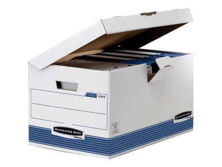 Fellowes BANKERS BOX SYSTEM Boîte d'archives avec couvercle