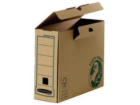 Fellowes Boîte archives R-Kive EARTH, (L)100 mm, marron