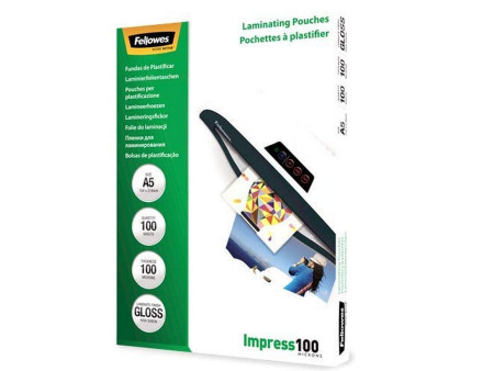 Fellowes Pochette de plastication, A5, brillante