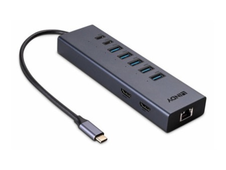 LINDY USB-C Laptop Mini Docking Station