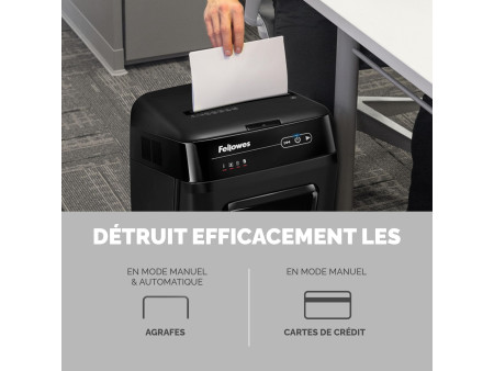 Fellowes Destructeur de documents AutoMax 200M,