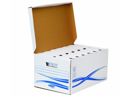 Fellowes Kit pour l'archivage Maxi plus BANKERS BOX, bleu