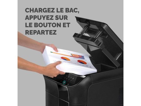 Fellowes Destructeur de documents AutoMax 350C, 4 x 38 mm