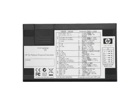 hp Calculatrice financière hp 12c Platinum
