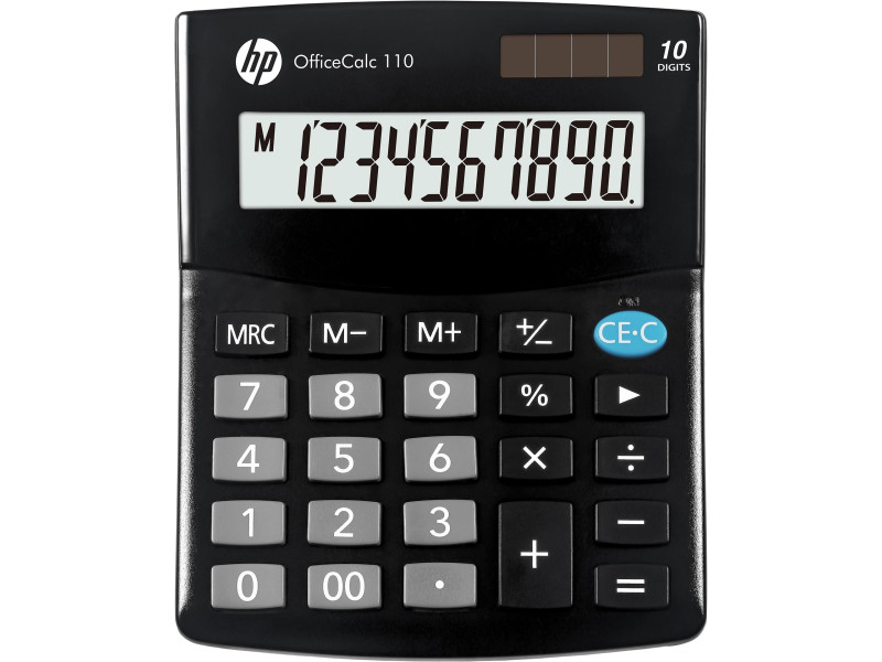 hp Calculatrice de bureau 'OfficeCalc 110', noir
